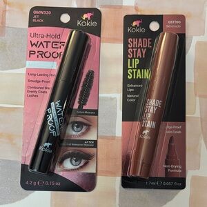 Ultra-Hold Waterproof Mascara (Jet Black) & Shade Stay Lip Stain (Serenade)